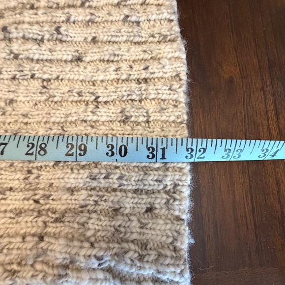 American Eagle Women's Oatmeal Chunk Knit Sweater Dress, Size Large - Picture 14 of 15